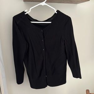 Express black cardigan medium